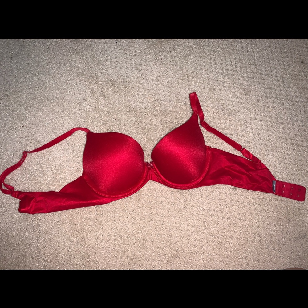 Aerie Red Push-up Bra